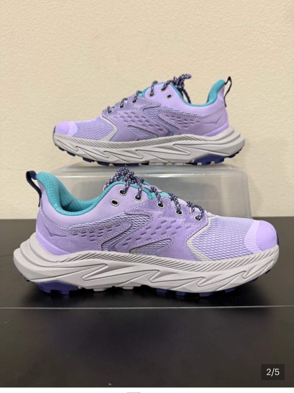 Youth size 5.5, lady’s size 7.5 Hoka Anacapa 2 Low Gore-Tex - Picture 4 of 6